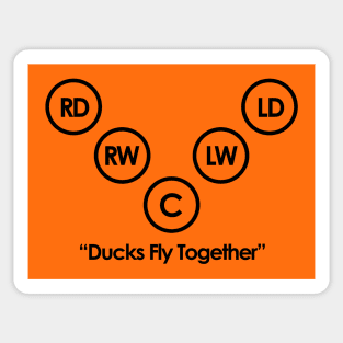 Ducks Fly Together Sticker